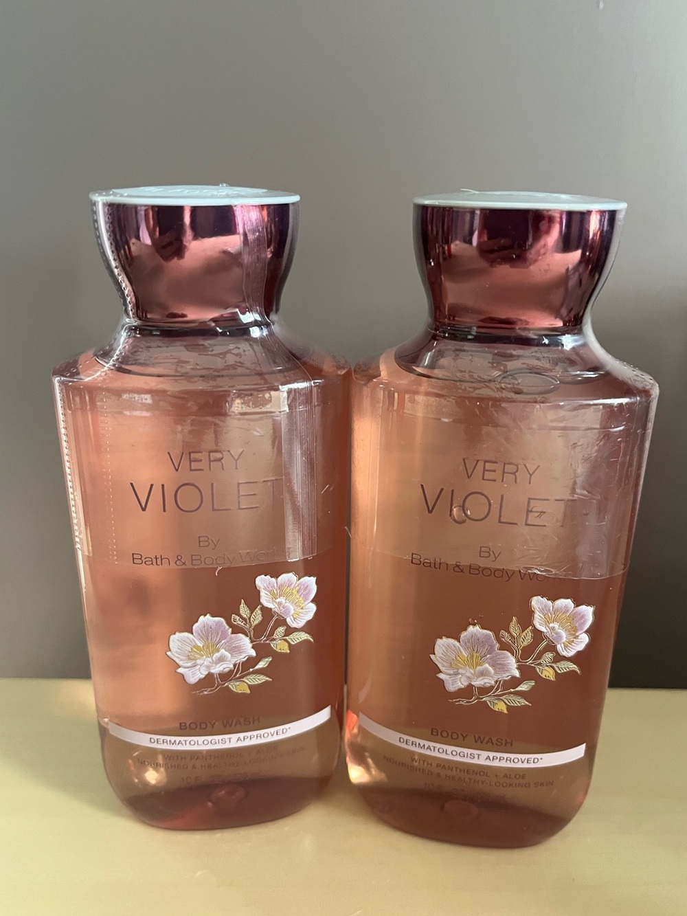 Two New Bath & Body Works Very Violet Body Washes